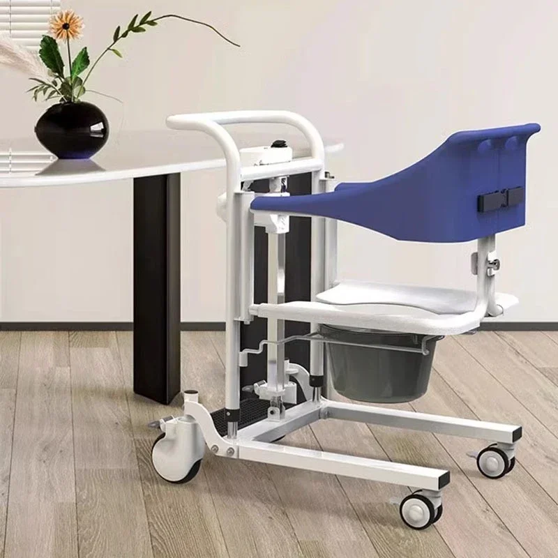 Bedridden patient transfer device, paralysis care assistive equipment, electric lifting and transfer machine.