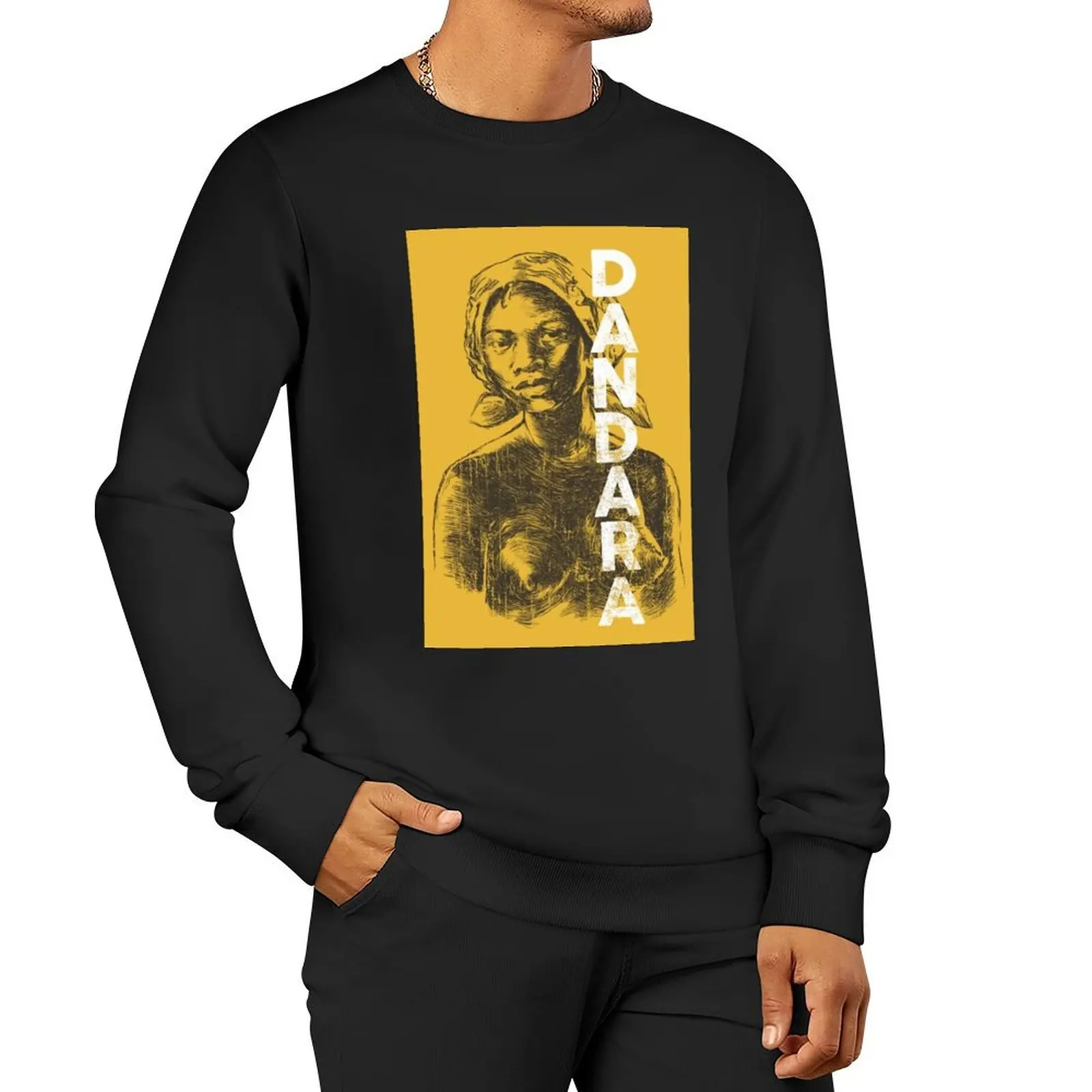

Dandara do Palmares Pullover Hoodie autumn jacket men oversize sweatshirt