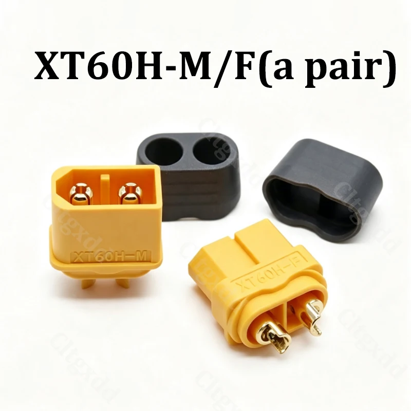 XT60 Stecker und Buchse - 8mm O-Ring-Anschluss 50cm AWG12 Weiches Silikonkabel für RC FPV UAV Lithium-Batterie ESC Ladetest – Detail 14