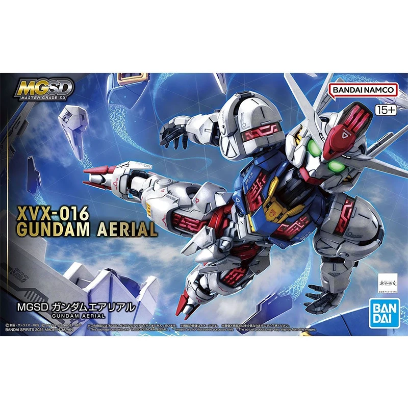 

Оригинальный комплект модели Bandai MGSD 1/144, аниме-фигурка XVX-016 Gundam, воздушная фигурка Gunpla Joints, подвижная модель для игрушек, подарков