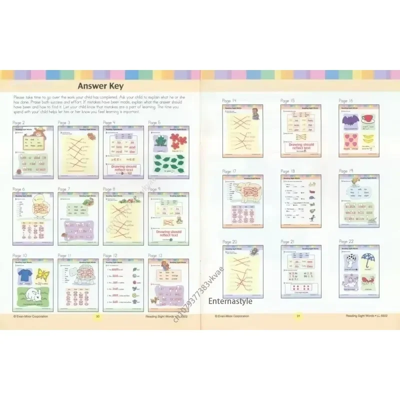 Evan-Moor Learning Line Workbooks English High Frequency Words Math Word ProblemsBooks