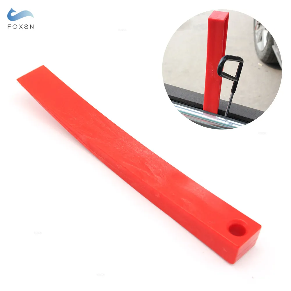 1pc New PDR Dent Plastic Red Car Universal Crowbar Enlarger Door Recess Body Window Door Wedge Remove Repair Hand Tools