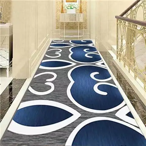 Customizable Modern Hallway Carpet Large Area Decoration Home Hall Stair Aisle Rug Balcony Long Corridor Passageway Non-slip Mat