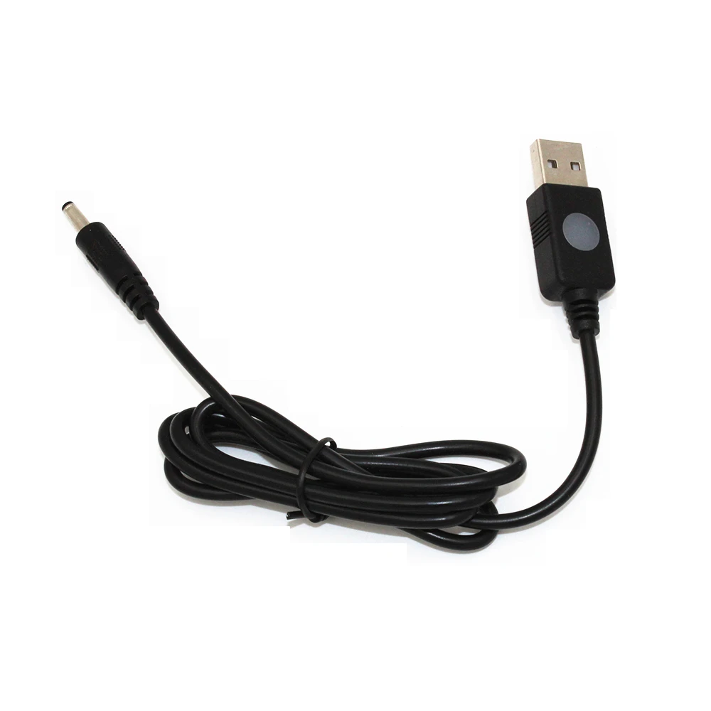 Cable de carga USB de alta calidad, 4,2 V, con indicador LED, para Faro, linterna, lámpara, 3 unidades por lote