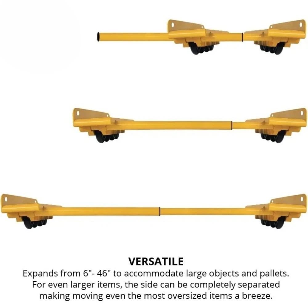 حار بيع! محرك متحرك أصفر لجميع التضاريس للأجهزة الثقيلة والأثاث والتعامل مع مواد البناء مع تصنيف تحميل 2000 رطل