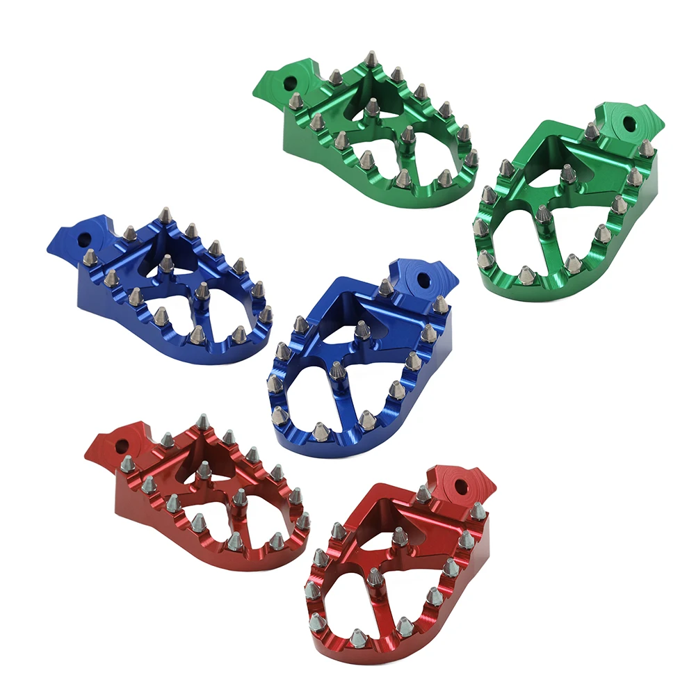 Motorcycle CNC Foot Pegs Pedals Footrest For Honda XR50R 70R 80R XR100R CRF80F CRF100F Z50R