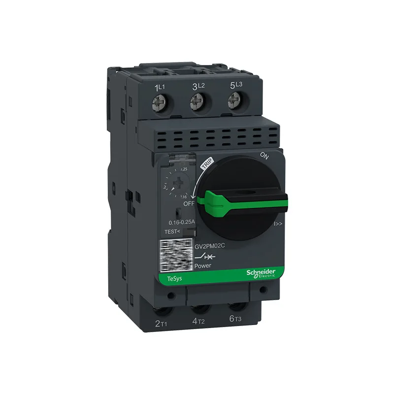 Schneider Motor Protection Circuit Breaker GV2-PM 0.1-32A Rotary Type Ideal for Motor Switching with Stable Performance