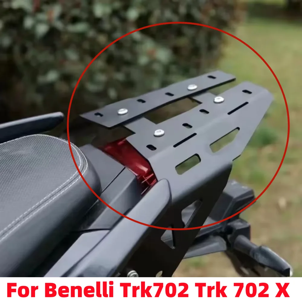 Motorcycle Benelli Black Luggage Rack Support Rack Rear Rack Tail Rack Kit for Benelli Trk702 Trk 702 X 702X Trk702X