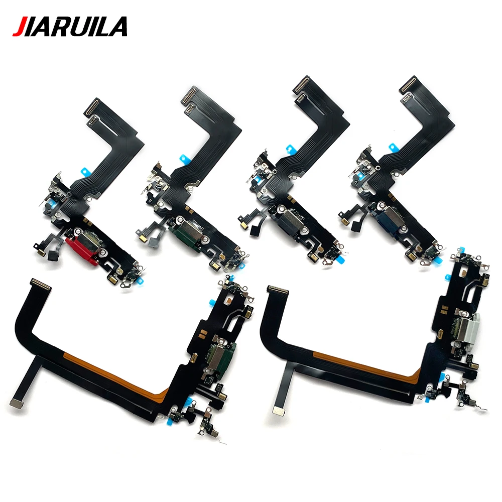 Conector Micro USB para IPhone 13 Pro Max/13 mini, puerto de carga, Cable flexible, placa de micrófono