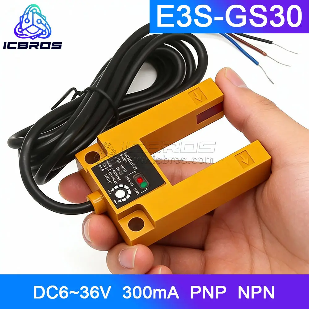 

Датчик уровня лифта E3S-GS30E2 E3S-GS30E4 E3S-GS30P1 E3S-GS30P2 Инфракрасный фотоэлектрический сенсорный переключатель