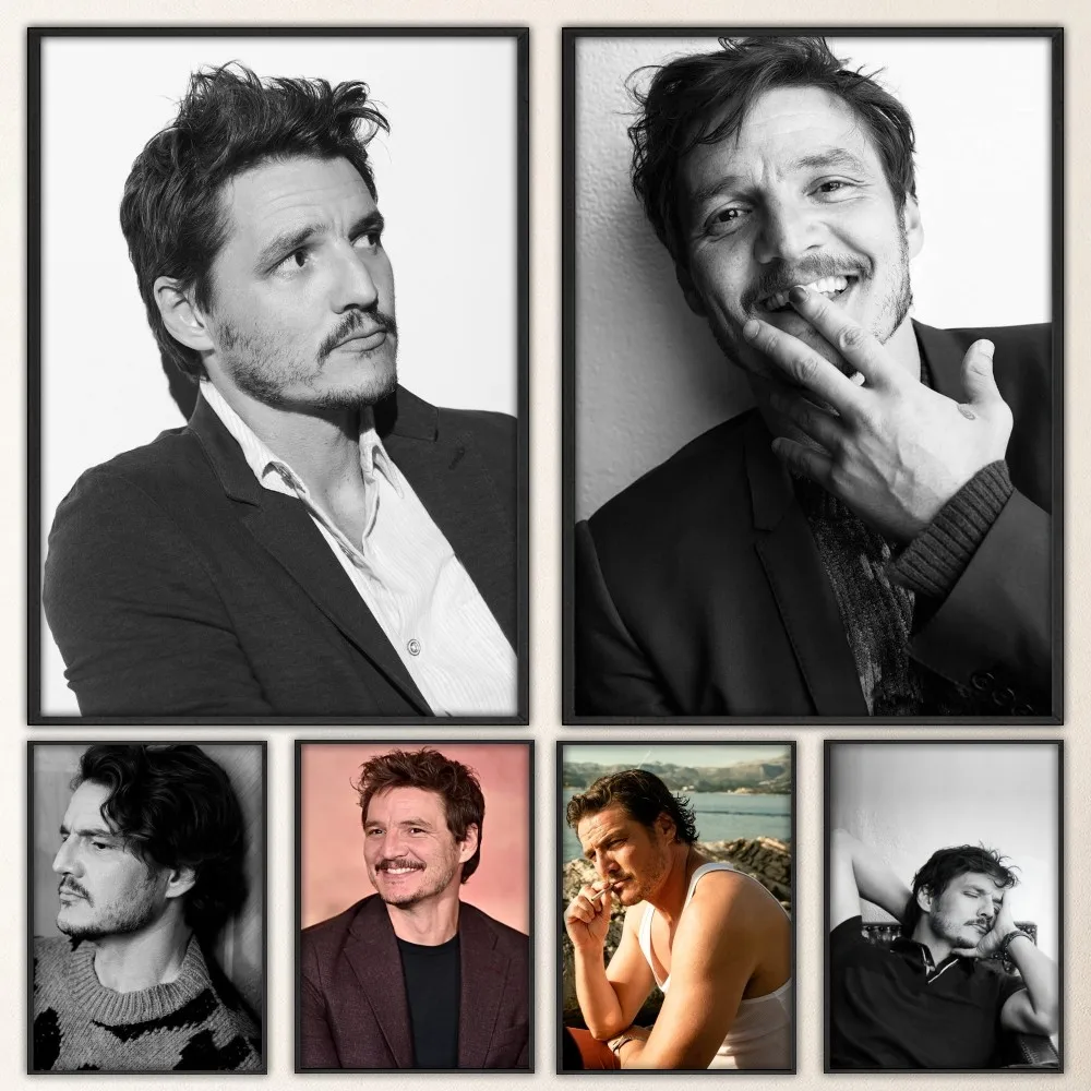 Pedro Pascal Actor Poster Prints Poster Wall Painting Bedroom Living Room Wall Bar Restaurant Sticker Large