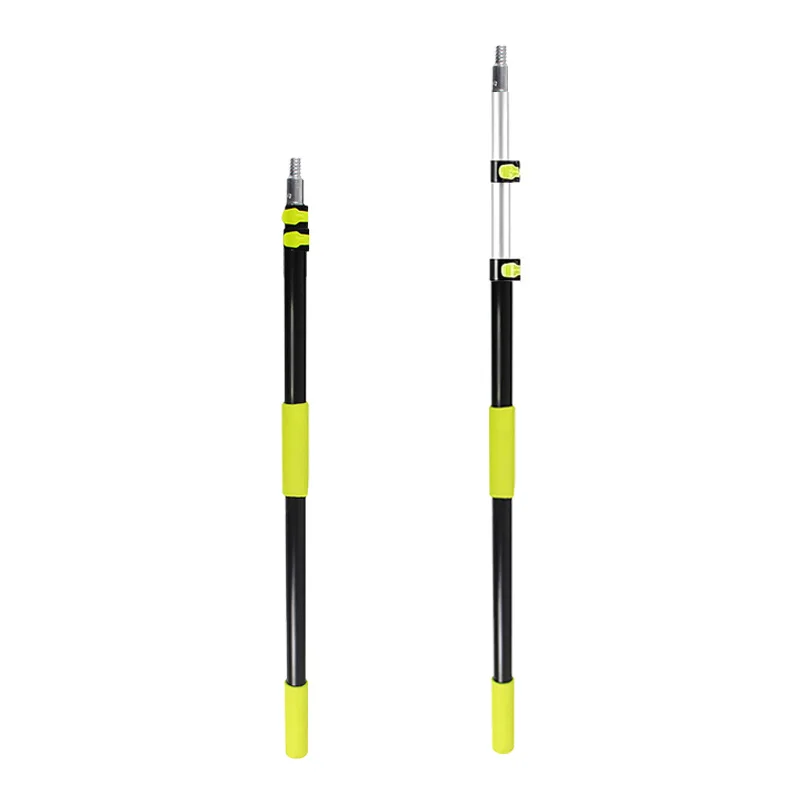 Aluminum Alloy Furniture Extension Pole - Multi-section Adjustable Painted Cleaning Handheld Manual Extension Support Rod