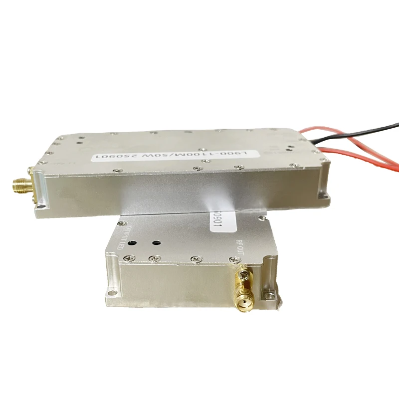 وحدة GAN + Lora بقدرة 50 وات مع جهاز توزيع، مدمج VCO، تردد قابل للتخصيص