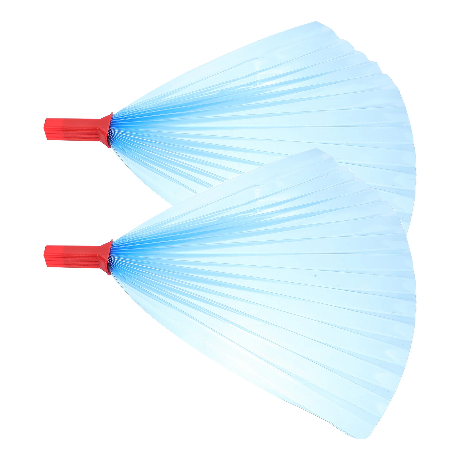 

2Pcs Chinese Handheld Fans Plastic Summer Decorative Props for Home Office and Stage Use Plastic Handheld Fan