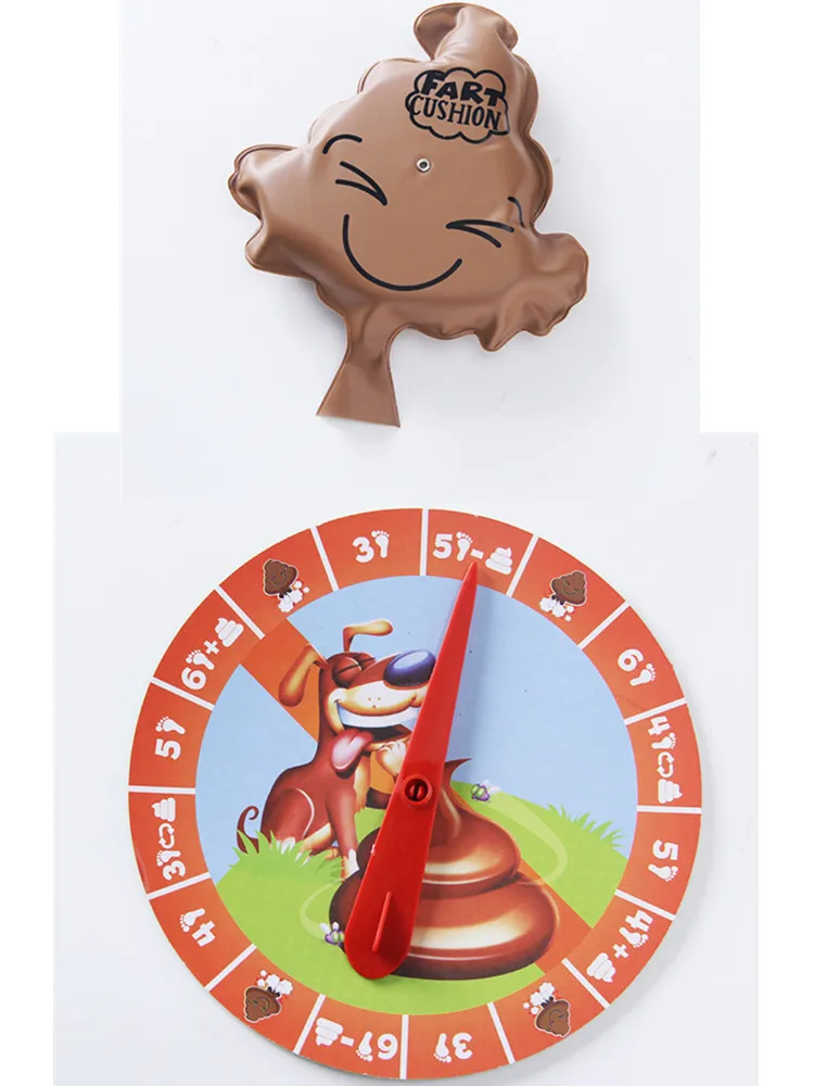 لعبة ركل البراز المغطى بالعمى، لعبة خارجية وداخلية للأطفال، مقلب مرح، هدية إبداعية قابلة للنفخ للأطفال من سن 4-2 #1