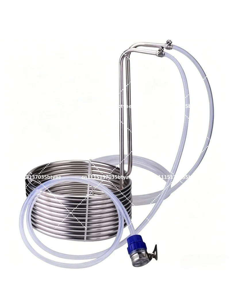 304 Stainless Steel Cooling Butler Beer Cooler, Food Grade Malt Extract Cooling Coil