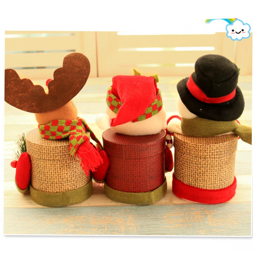 

Candy Box Decorative Holiday Candy Jar for Christmas Ornaments Festive Home Decor Storage Container Chocolate Holder