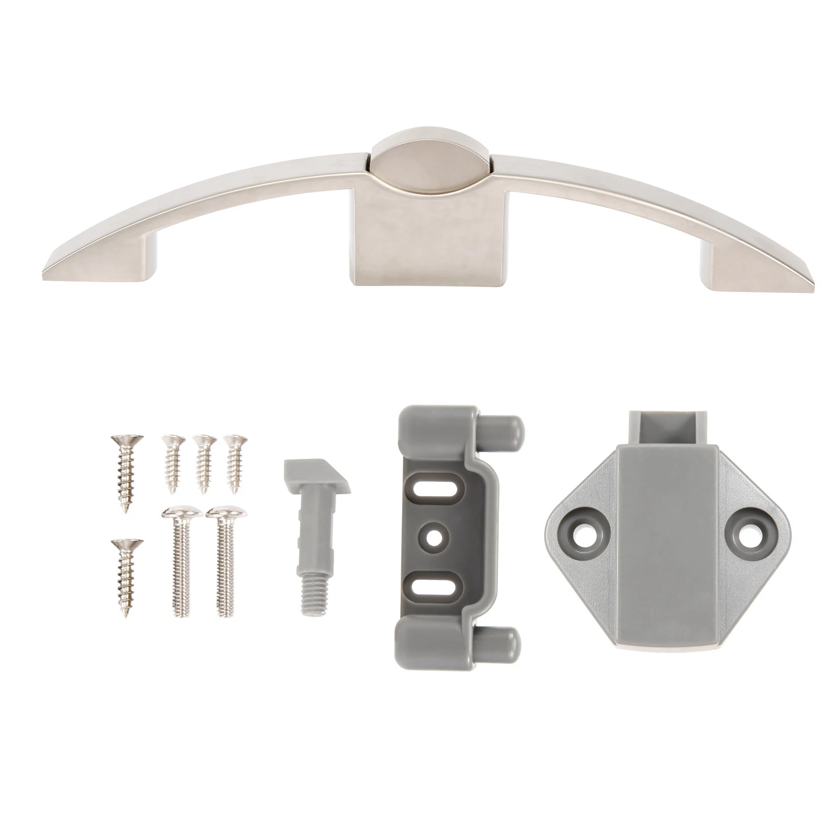 2025 Trend Camper Car Push Lock RV Caravan Boat Cabinet Locks Handle Home Drawer Latch Button Locks Furniture Door Lock