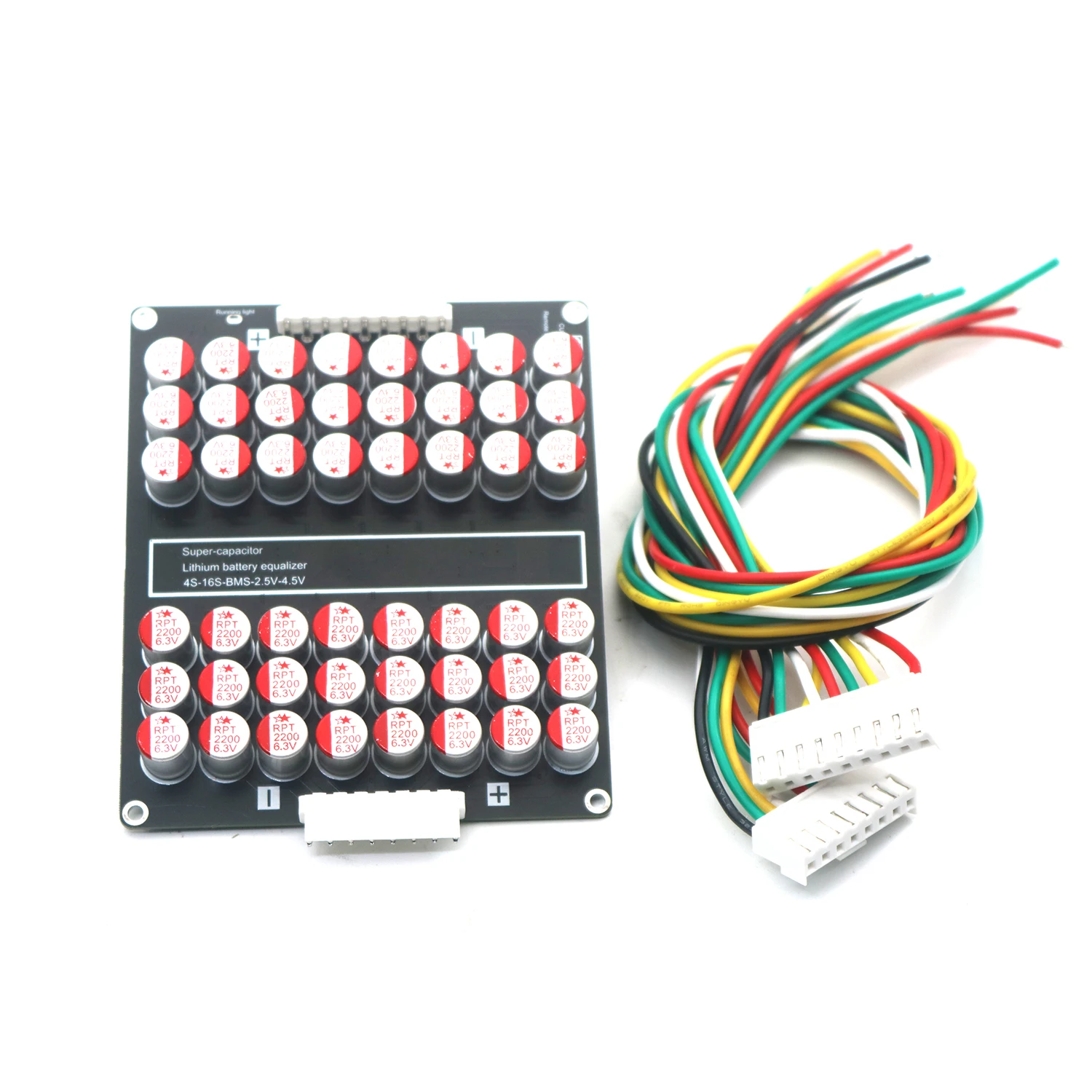 Imagem -05 - Equalizador Ativo Balancer Bateria de Lítio Transferência de Energia Placa de Equilíbrio Proteção de Bms 4s 8s 16s 5a 10s 13s 14s Lifepo4