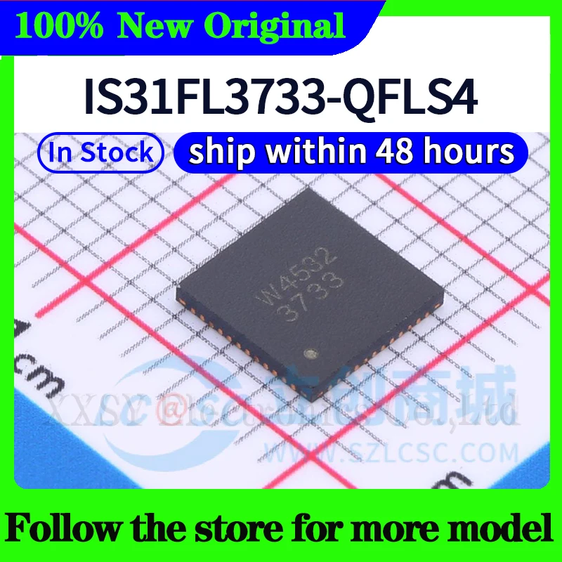 IS31FL3733-QFLS4  High quality New
