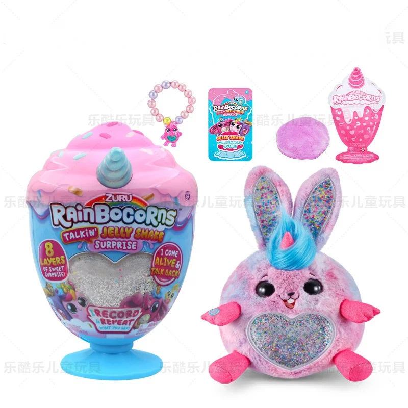 Zuru Rainbocorns Rabbit Doll Rainbow Unicorn Surprise Egg Magic Egg Plush Girl Family Toys Hobbies Action Figures Holiday Gifts