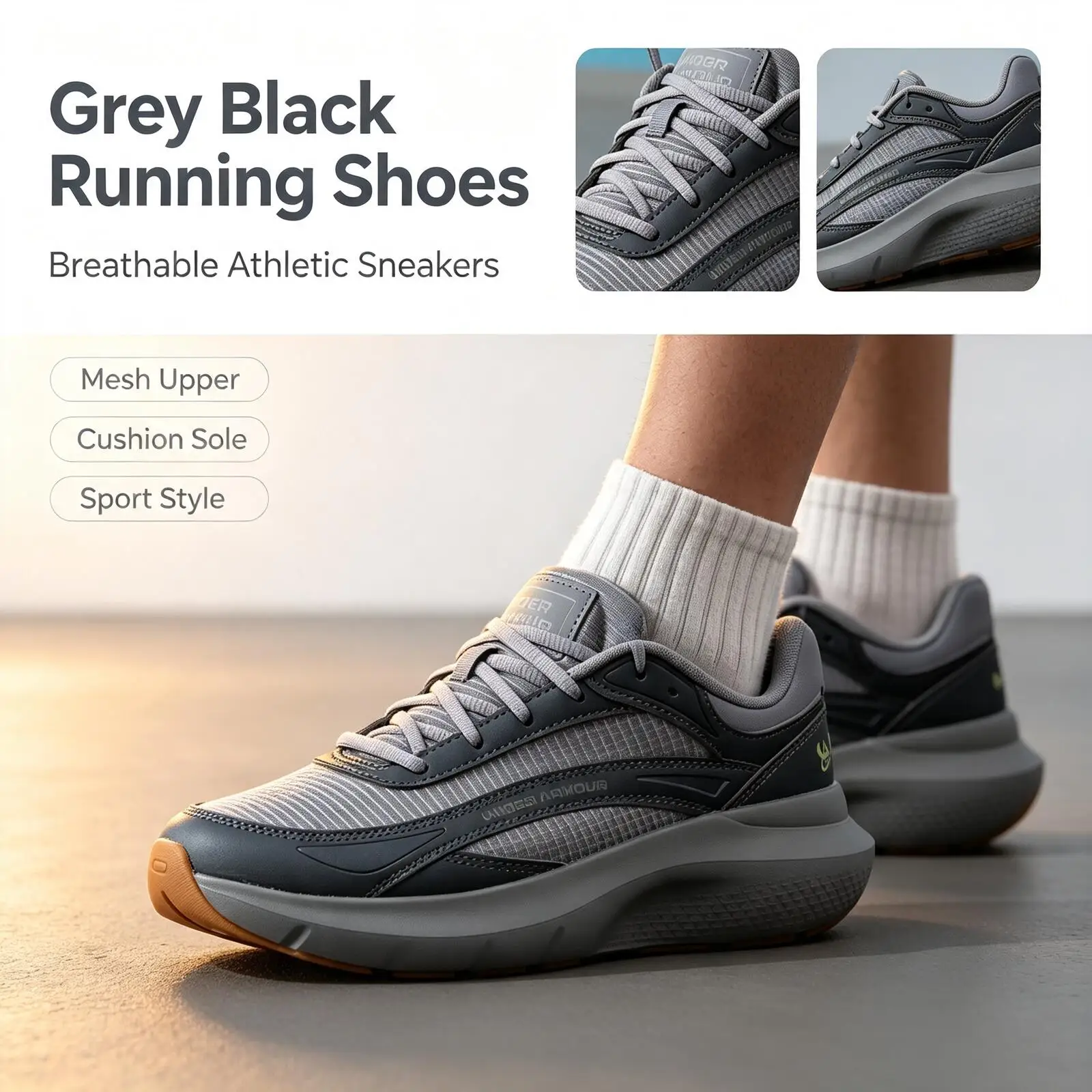 New Under Armour Charged Rogue 5 SE Shock Absorbing Running - Men's Summer Sports Jogging Shoes 6014040-035
