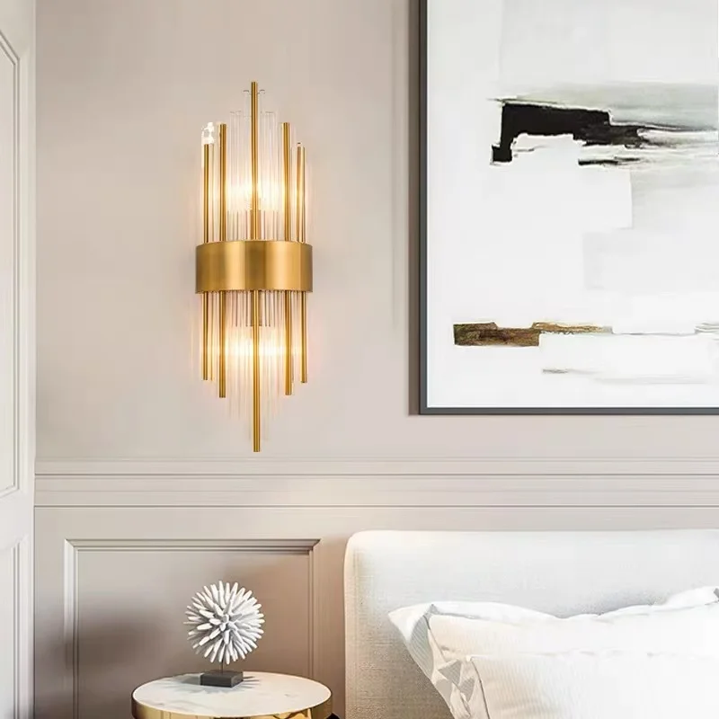 

Modern Simplicity Luxury Golden Multi-shape Crystal LED Floor Lamps Art Creative Lights for Bedroom Home Decoration Chandelier