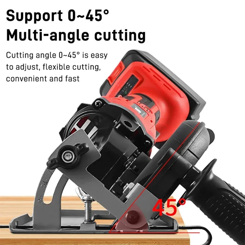 10 generations Depth Adjustable Angle Grinder Bracket Adjustable Modified Chainsaw Bracket Base 앵글 그라인더를 절단기로 변한 거치대