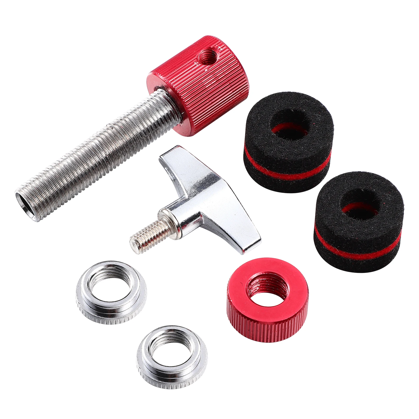 

1pc Sturdy Stainless Steel Hi Hat Clutch Smooth Polished Surface Quick Release Design Drum Accessories Music Instruments