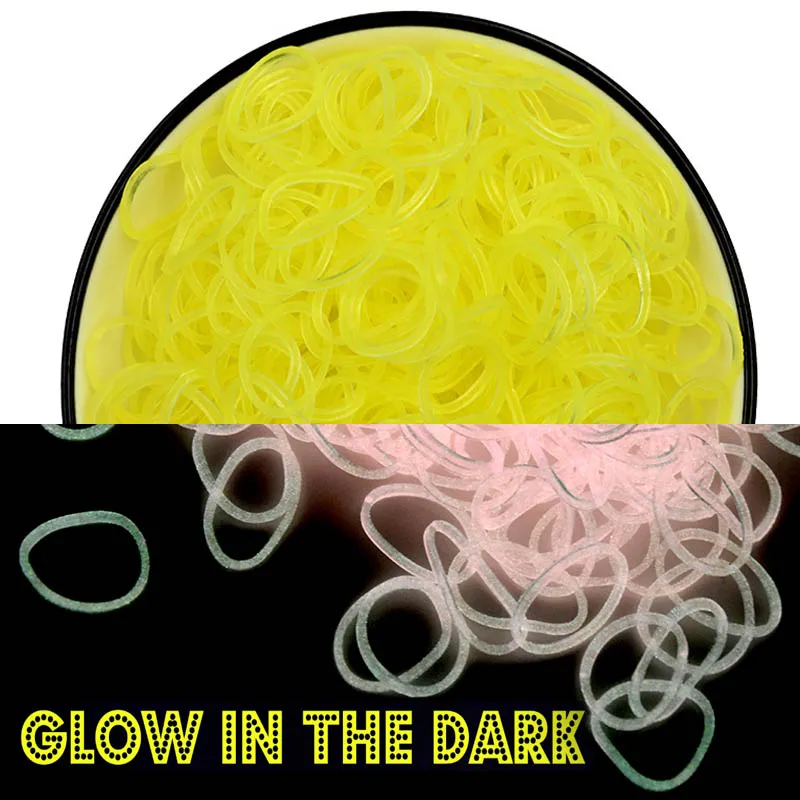 600pcs Fluorescence Glow Bracelets Making Supplies