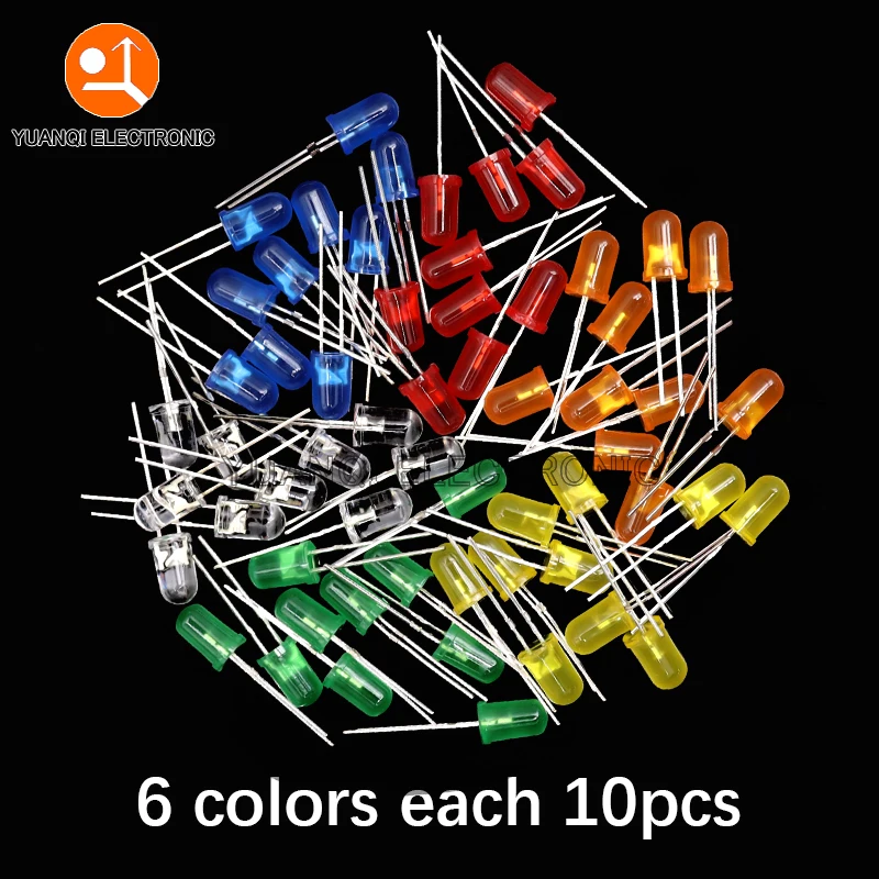 Variant: 6colorsX10 LED KIT