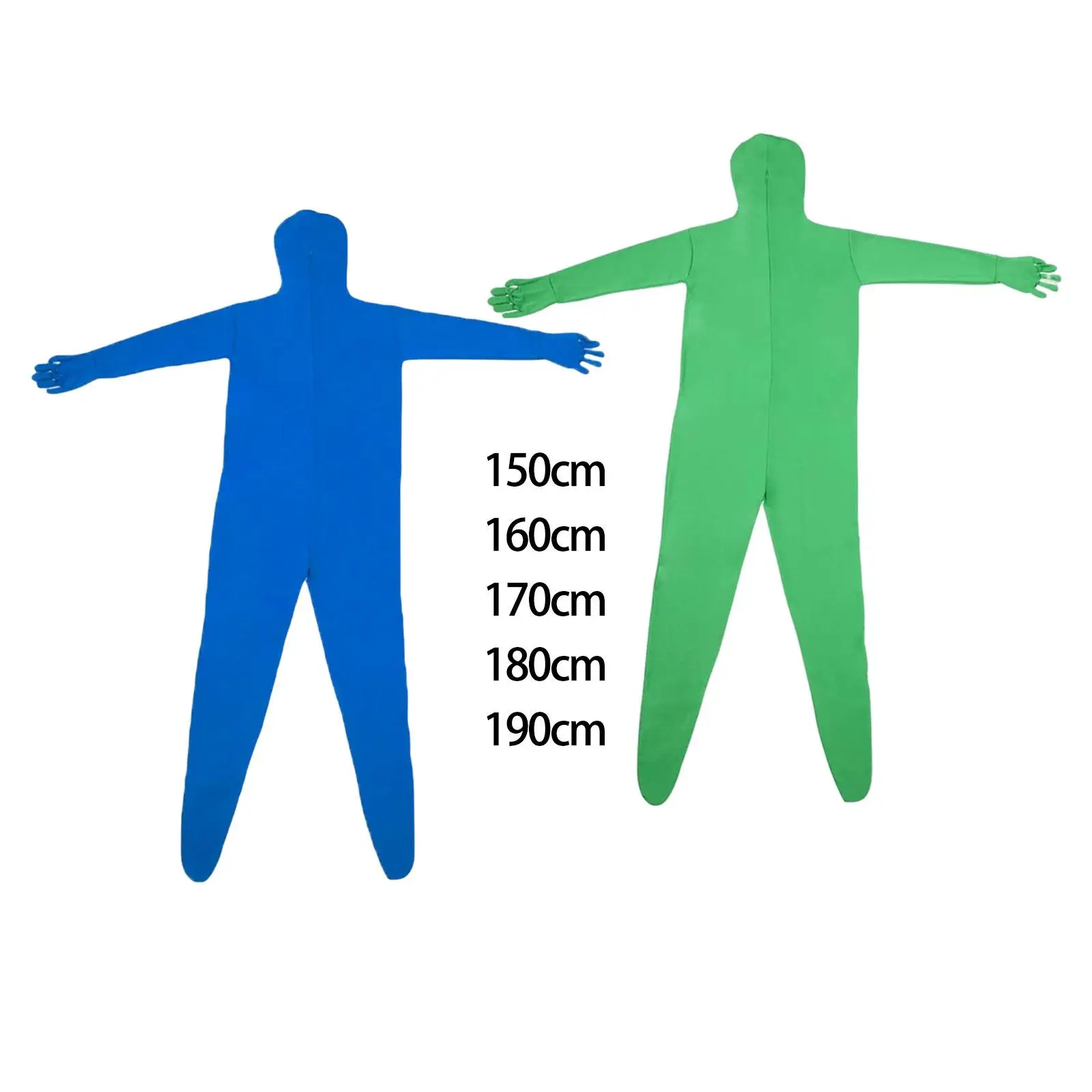 Full Body Suit Adult Stretch Polyester Disappearing Suit for Photography Adult