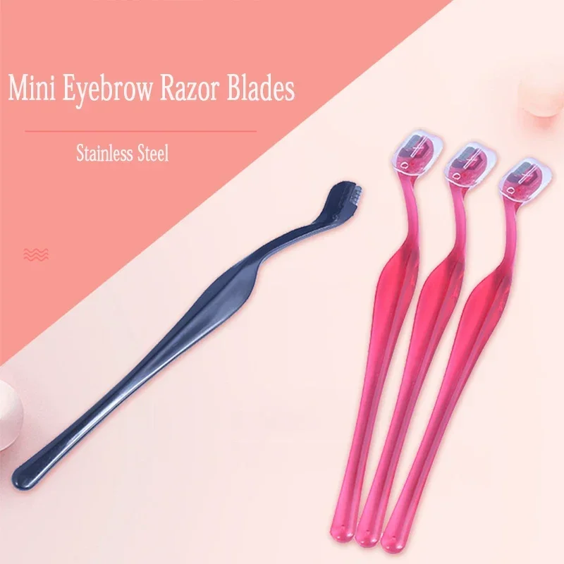 1/3pcs Eye Brow Shaping ใบมีด Brow เครื่องโกนหนวดมีดผู้หญิง Facial มีดโกนคิ้ว Trimmers Face Hair Remover เครื่องมือแต่งหน้าความงาม