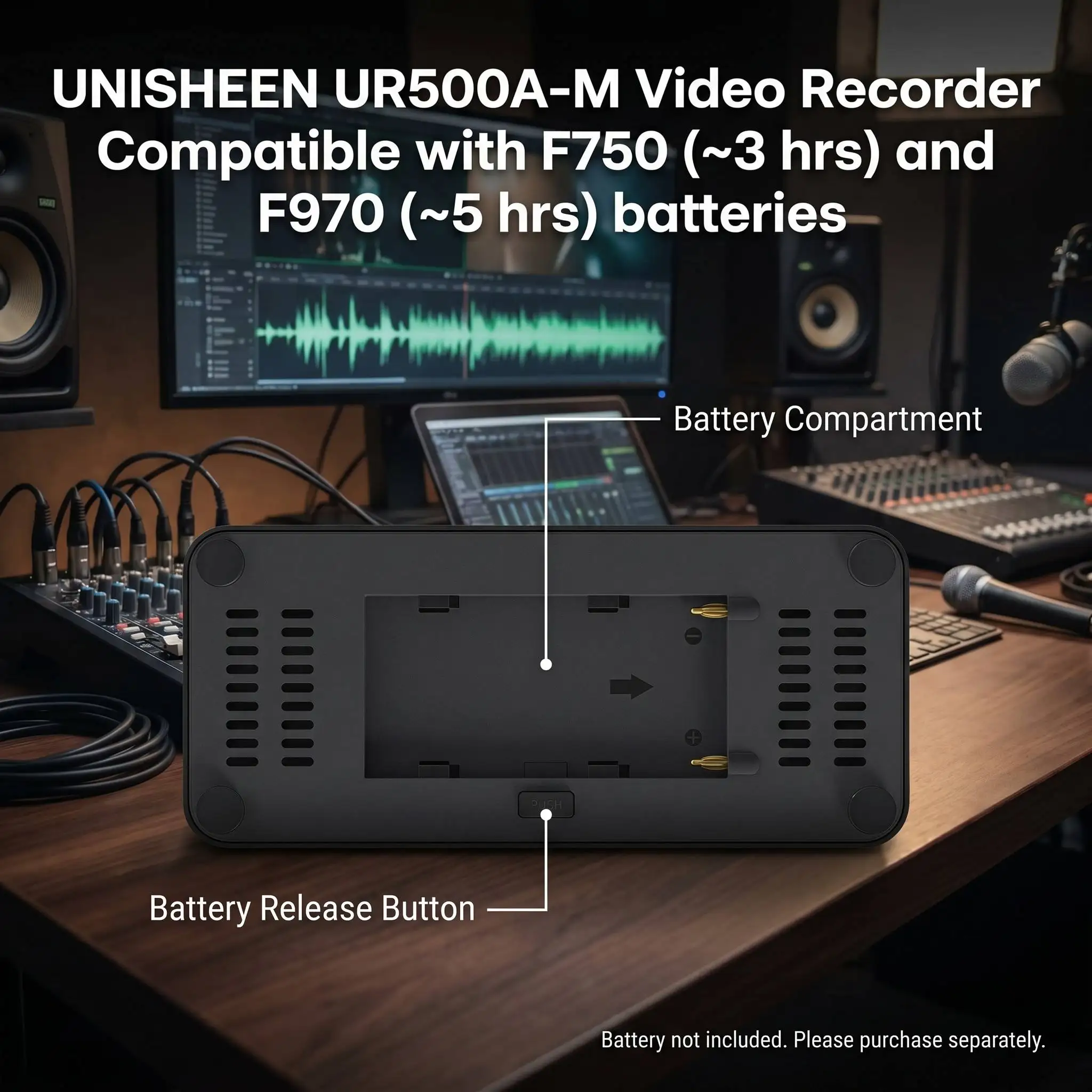 UNISHEEN UR500A-M 1080P Digital Converter HDMI CVBS VGA YPBPR Inputs Portable Video Recorder view 7