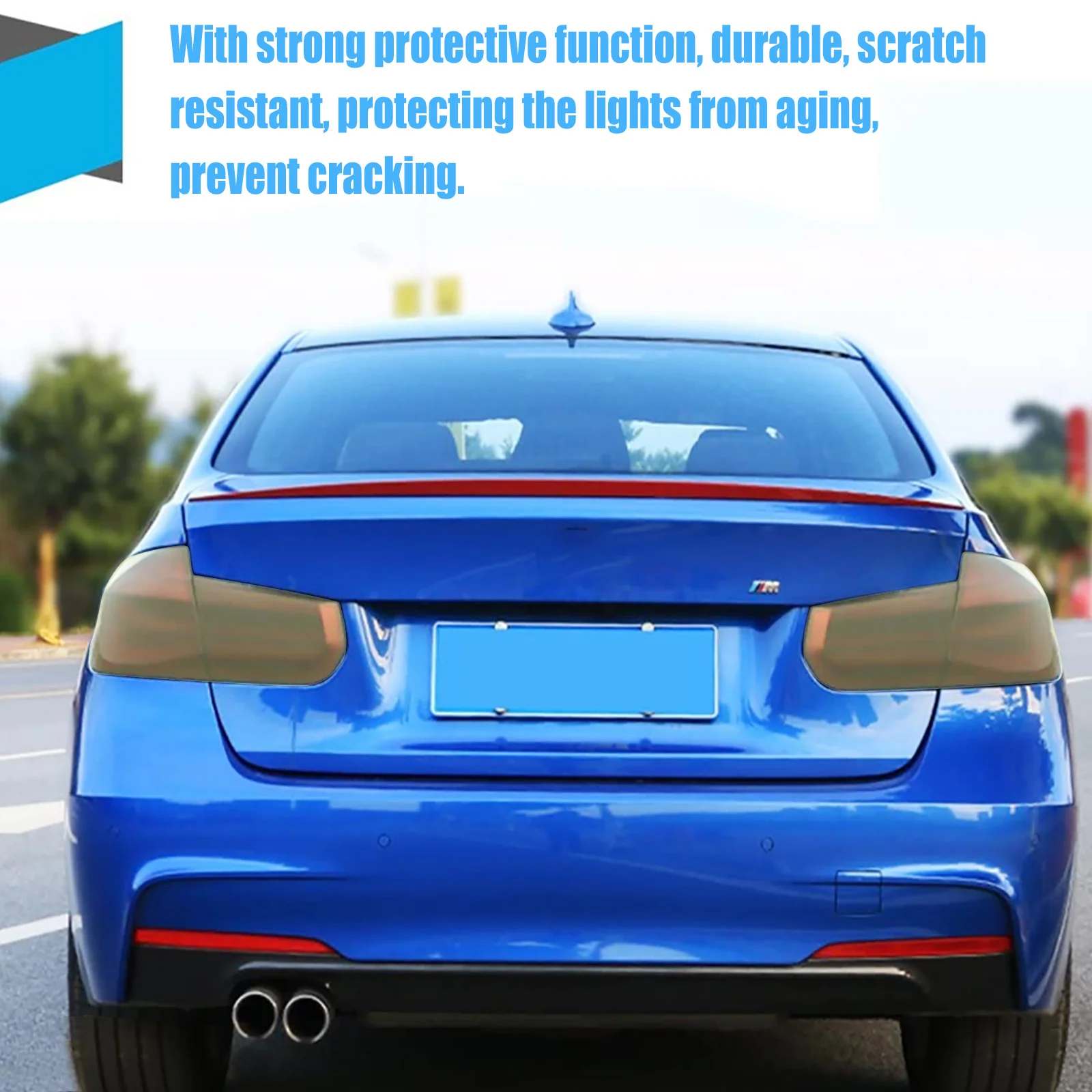 

Тонировочная пленка для фар автомобиля, дымовая противотуманная фара, задний фонарь, оранжевый виниловый лист, автомобильные наклейки, защитная устойчивая к царапинам наклейка на фару