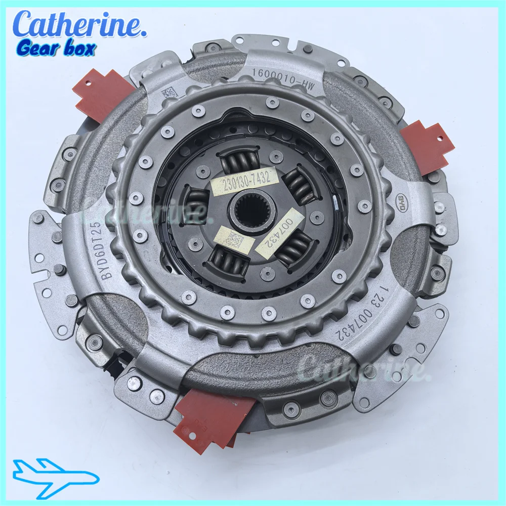 ناقل حركة قطع غيار السيارات 6DT25 DCT قابض مزدوج قابض مزدوج OEM مجموعة القابض القياسية لـ BYD F3 G3 L3 #1