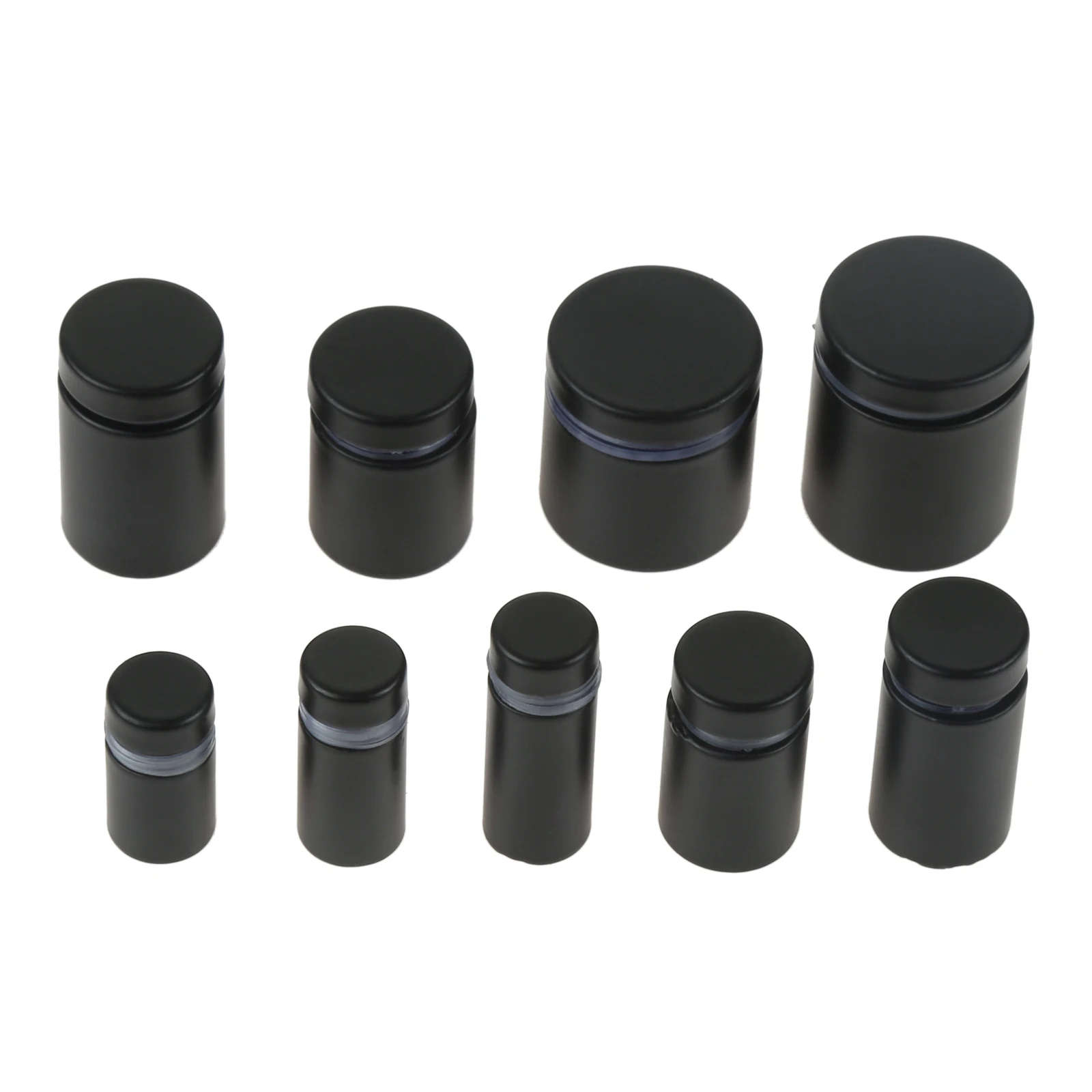 10Pcs/lot Stainless Steel Sign Advertisement Standoffs Pin Nails Wall Mount Picture Frame Billboard Fixing Screws Glass Fastener