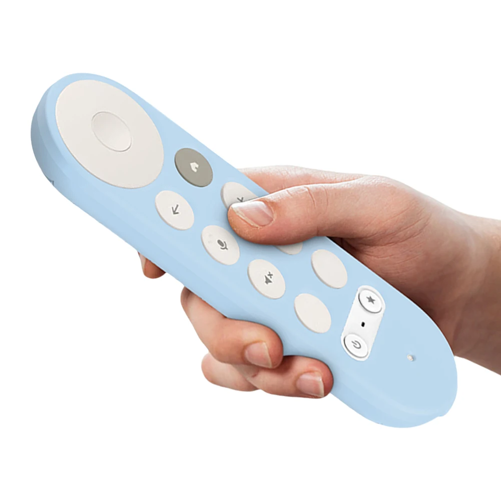 

Силиконовый чехол для пульта дистанционного управления с ремешком, защитный чехол для пульта дистанционного управления, защитный чехол для пульта дистанционного управления для Google TV Streamer 4K