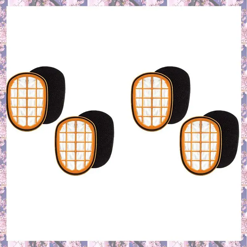 4X Vacuum Cleaner Filter Set Comp For  Speedpro Max FC6802 Speedpro Aqua Filter Set Replaces