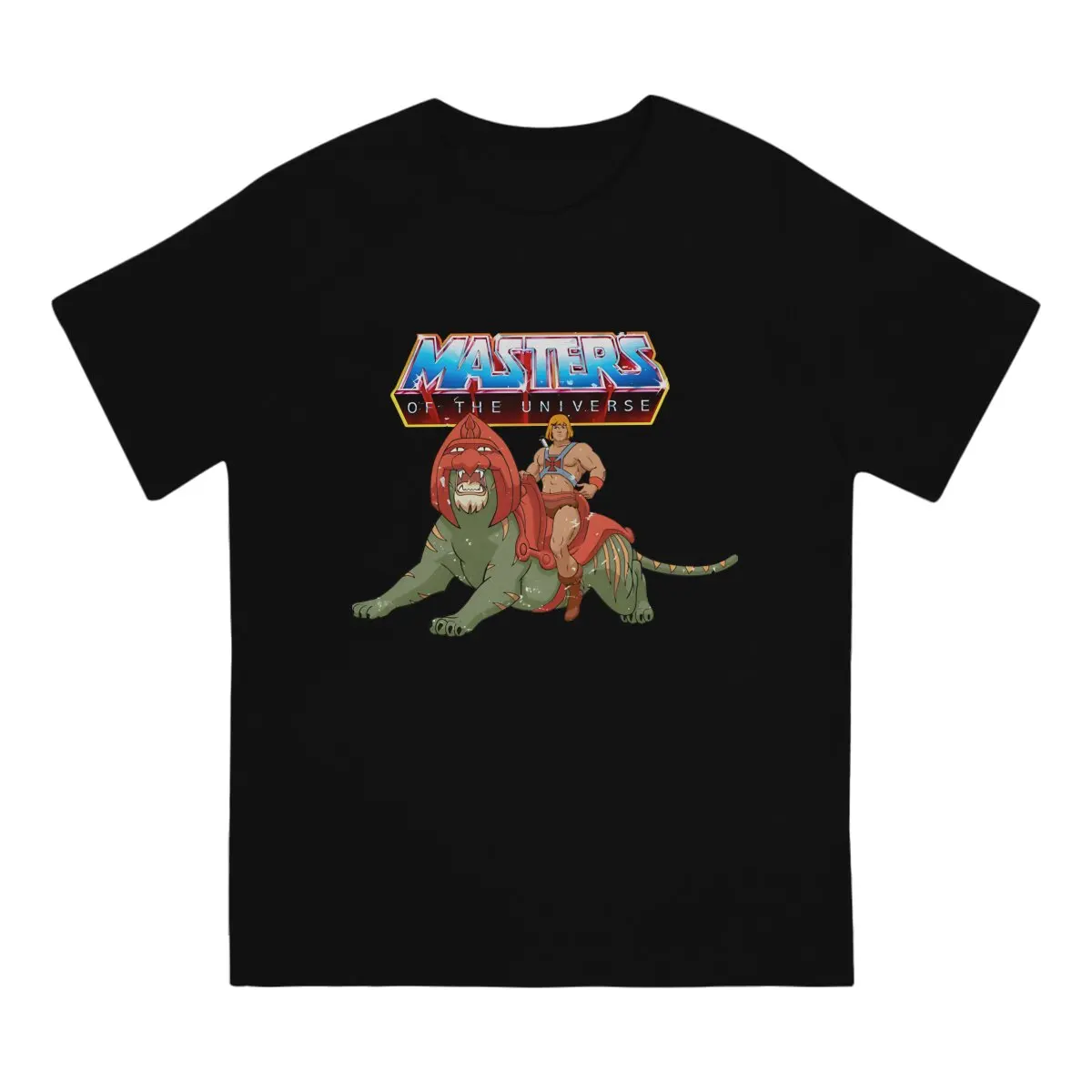 He-Man & Masters Of The Universe Polyester TShirts Battle Cat Perfect Personalize Homme T Shirt Hipster Tops