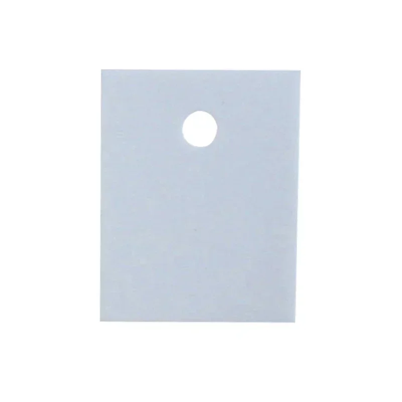 Customized alumina ceramic sheet 17 * 22 * 1mm power tube TO-3P thermal insulation sheet TO-247 ceramic heat sink