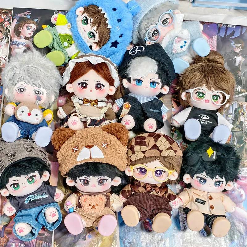 

Kawaii Anime Game Identity Ⅴ Cotton Doll Cosplay Soft Plush Doll Body Dress Up Cotton Stuffed Plushie Toys Figures Gift 20cm