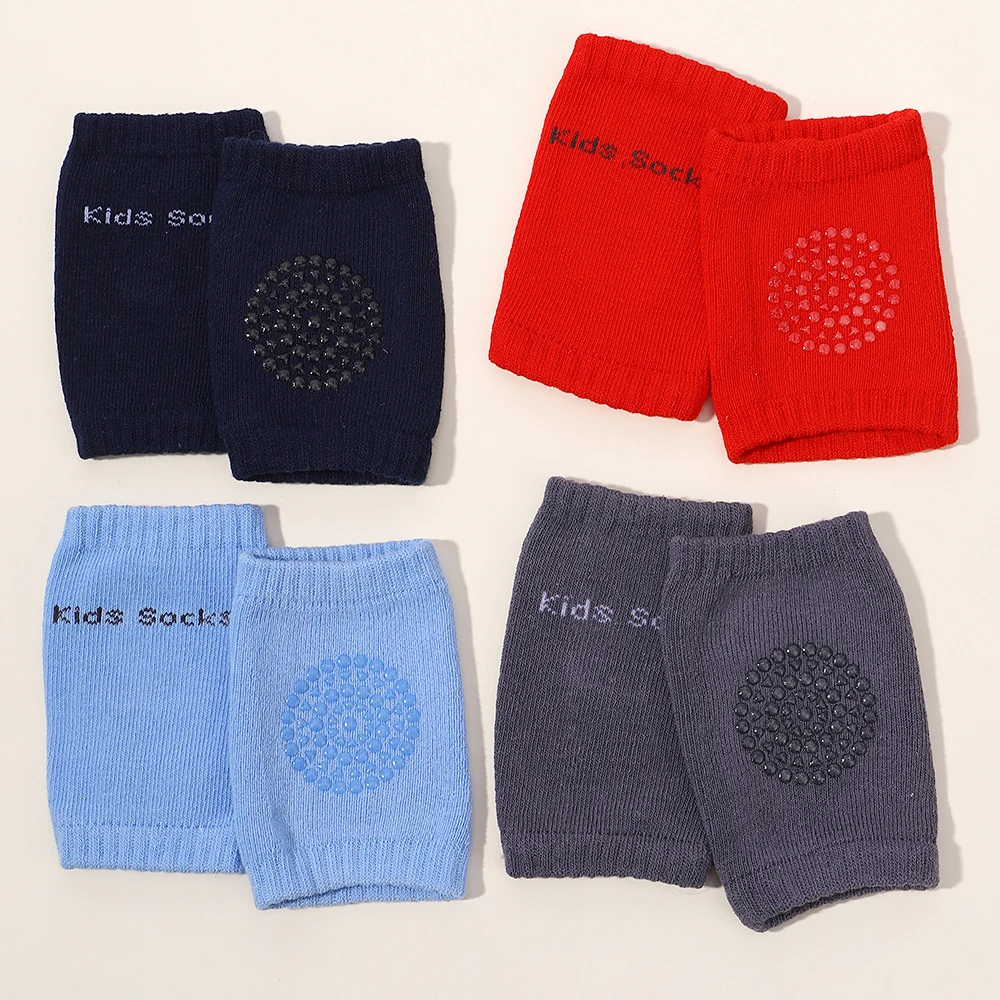 

Baby knit Knee Pads Kids Anti Slip Crawl Necessary Knee Protector Babies Leggings Children Leg Warmers for 1 Pair Knee Pads