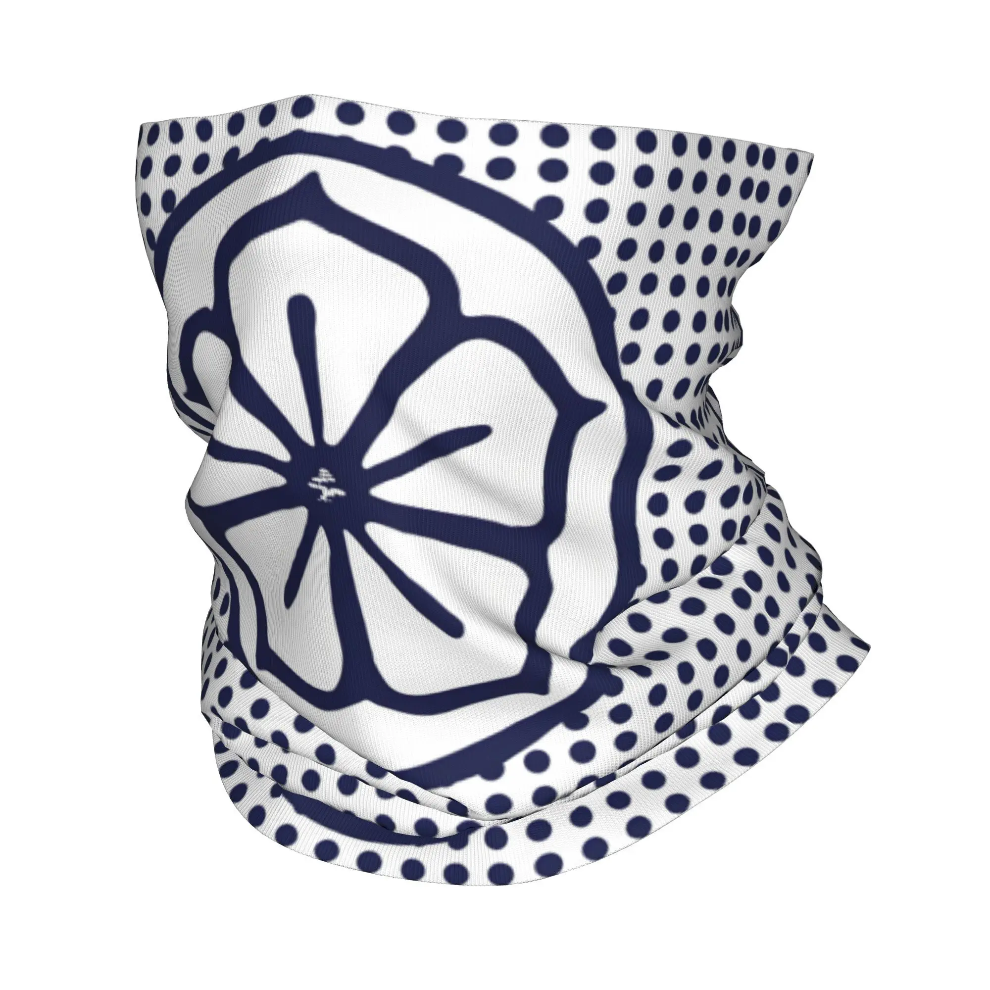 

Custom K-Karates Lotus Flower Logo Bandana Neck Warmer Men Women Winter Hiking Ski Scarf Gaiter Hot Face Cover