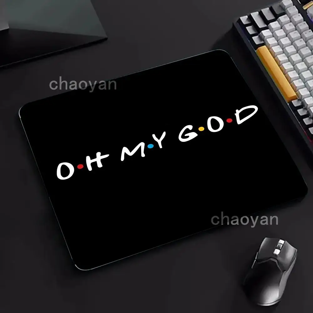 TV Series Friends Mouse Pad Large Computer Office Game Table Mats Small Rubber Anti-slip Gaming Keyboard Esk Pads