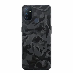 3D Black Camouflage Film Phone Wrap Back Paste Sticker For OnePlus 9 Pro 8T One Plus Nord N10 5G N100 1+8 Pro 7T Pro 1+6T 6 Skin