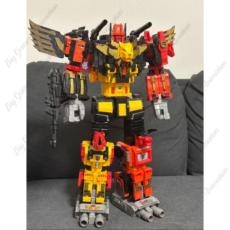 【In-stock】Original Hasbro Power of The Primes Titan Class Predaking 5-in-1 Combiner  PP31  Action Figure Collectible Toy Gift view 4