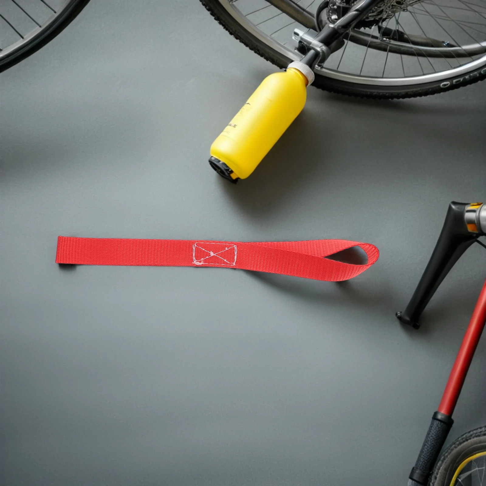 

6Pcs 1.5mm Heavy Duty Motorcycle Tie Down Straps Soft Loop for Dirt Bikes Utvs Atv Lawn Equipment Transport Soft Tie Down Straps