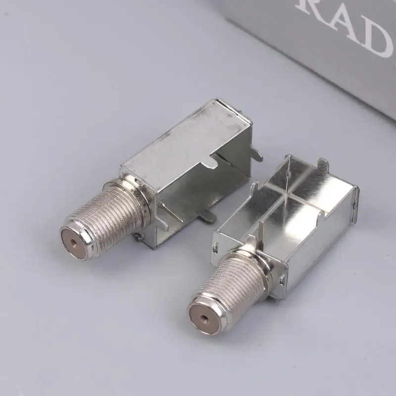 ** 5/10Pcs M Shielding Box Coaxial Cable Connector IF 2414F With Integrated Imperial Threaded Connector High-Speed Data Transfer