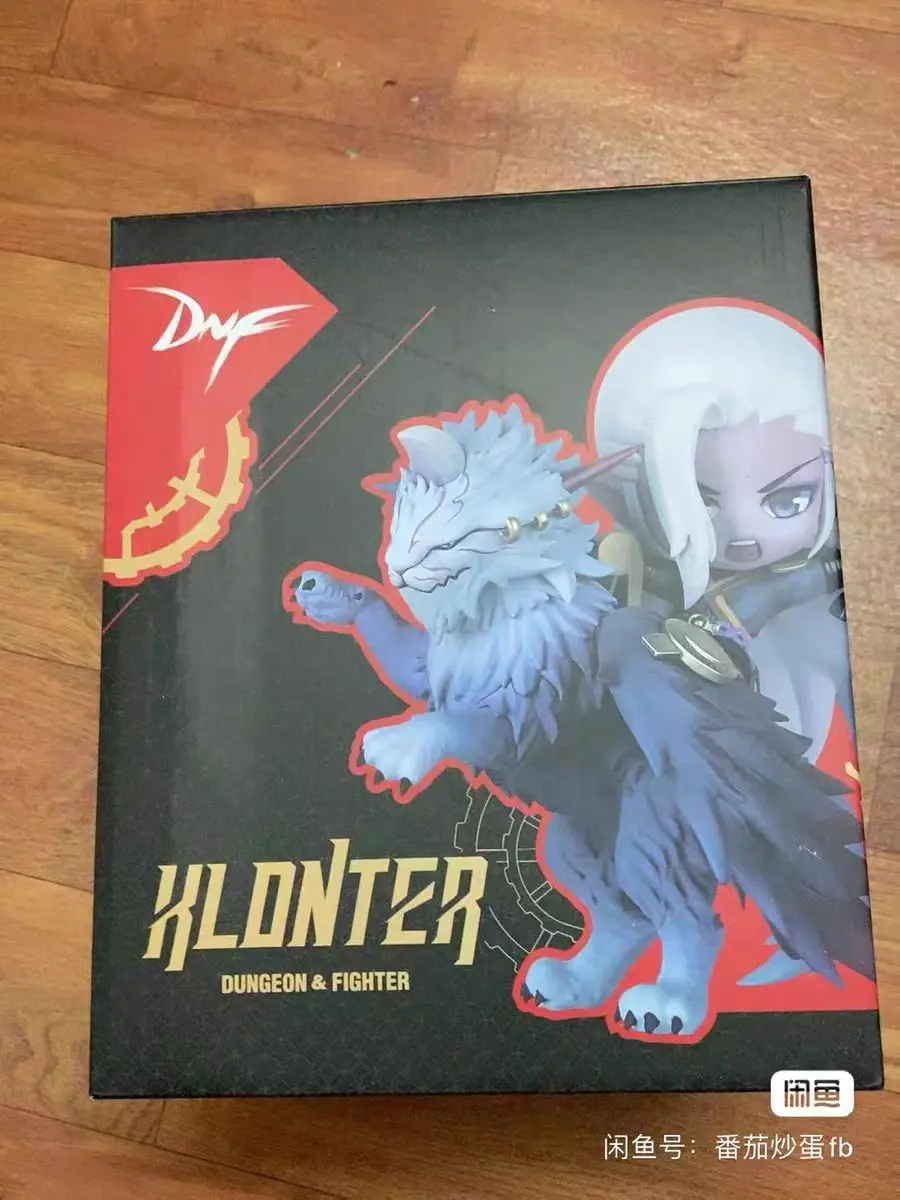 مجموعة نماذج عكسية من Dungeon & Fighter Clement - مجموعة الصندوق الأحمر DNF الرسمية مع شارتين للعملات المعدنية - شكل تجميع قابل للجمع